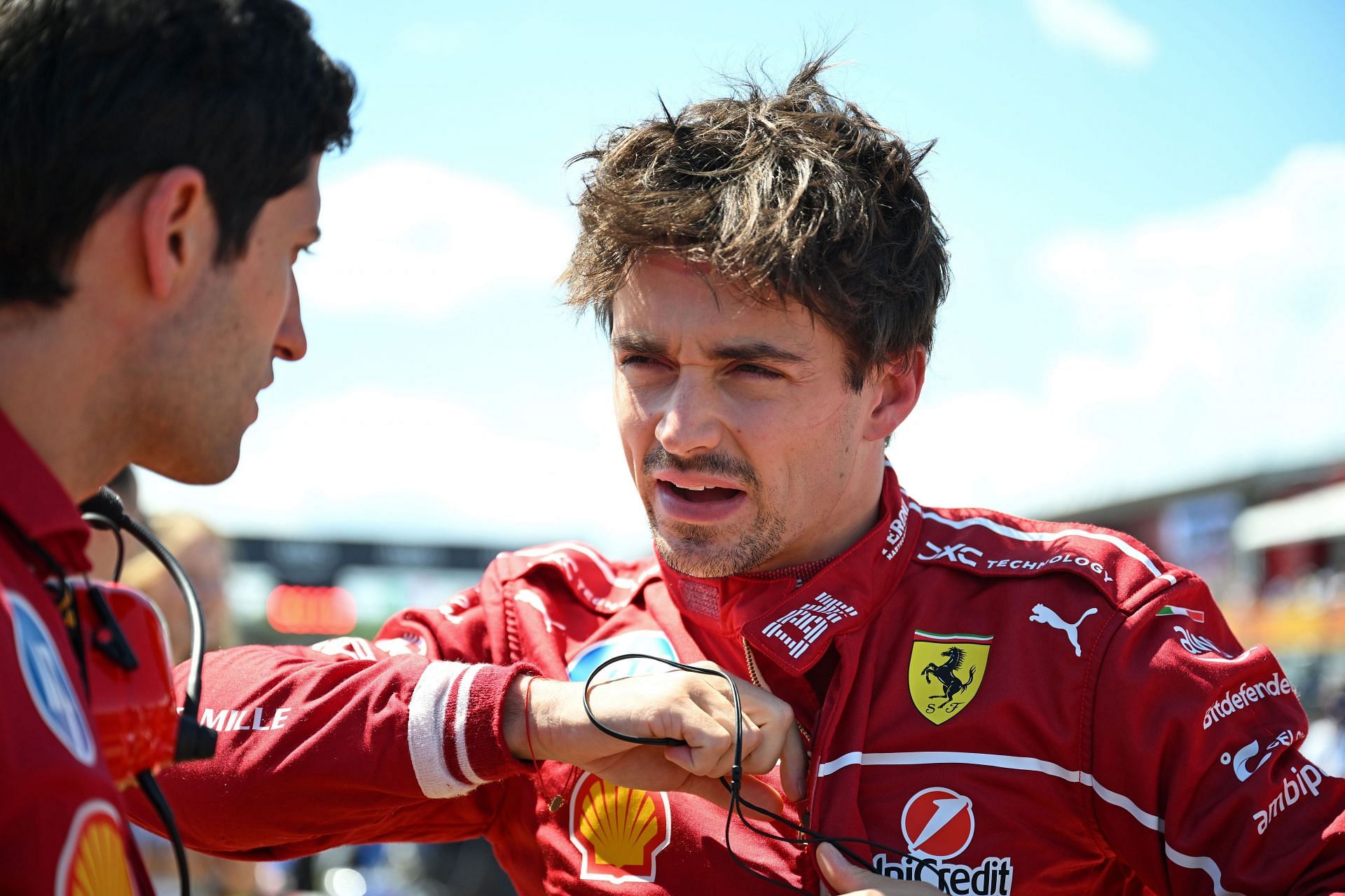 Charles Leclerc at F1 Grand Prix of Emilia-Romagna - Source: Getty